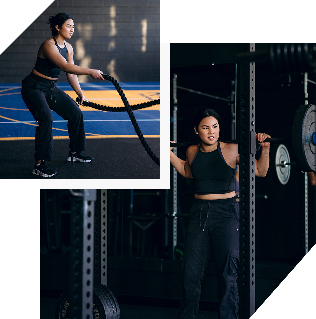 Personal training session at Rise Training Club